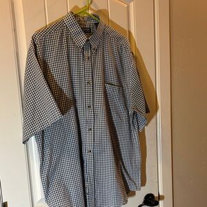 Puritan short sleeve button up shirt